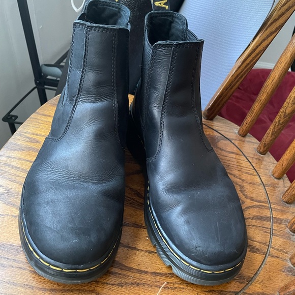 Dr. Martens Black Leather Chelsea Boots - Picture 2 of 7